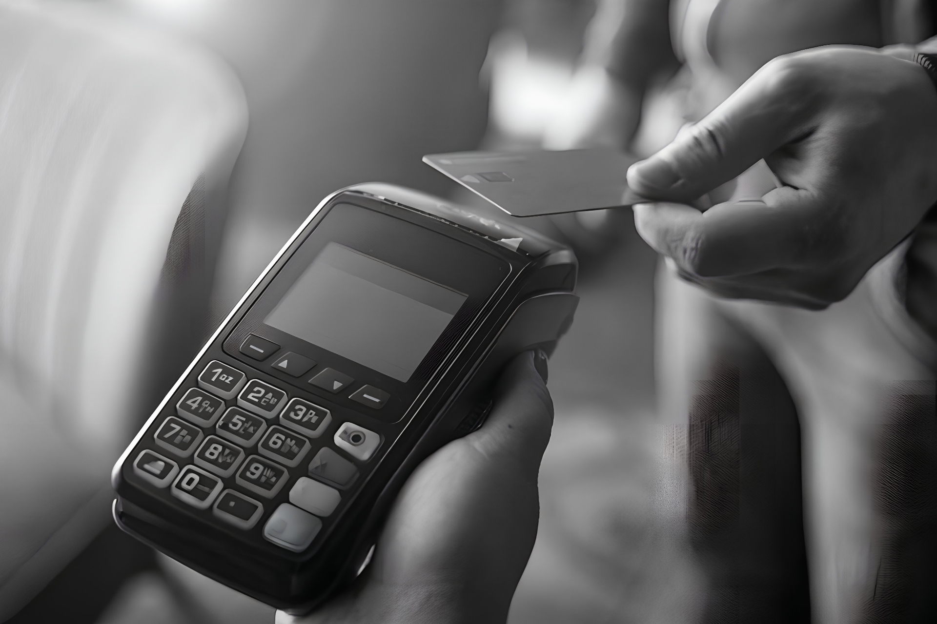 Pagamento con carta su POS